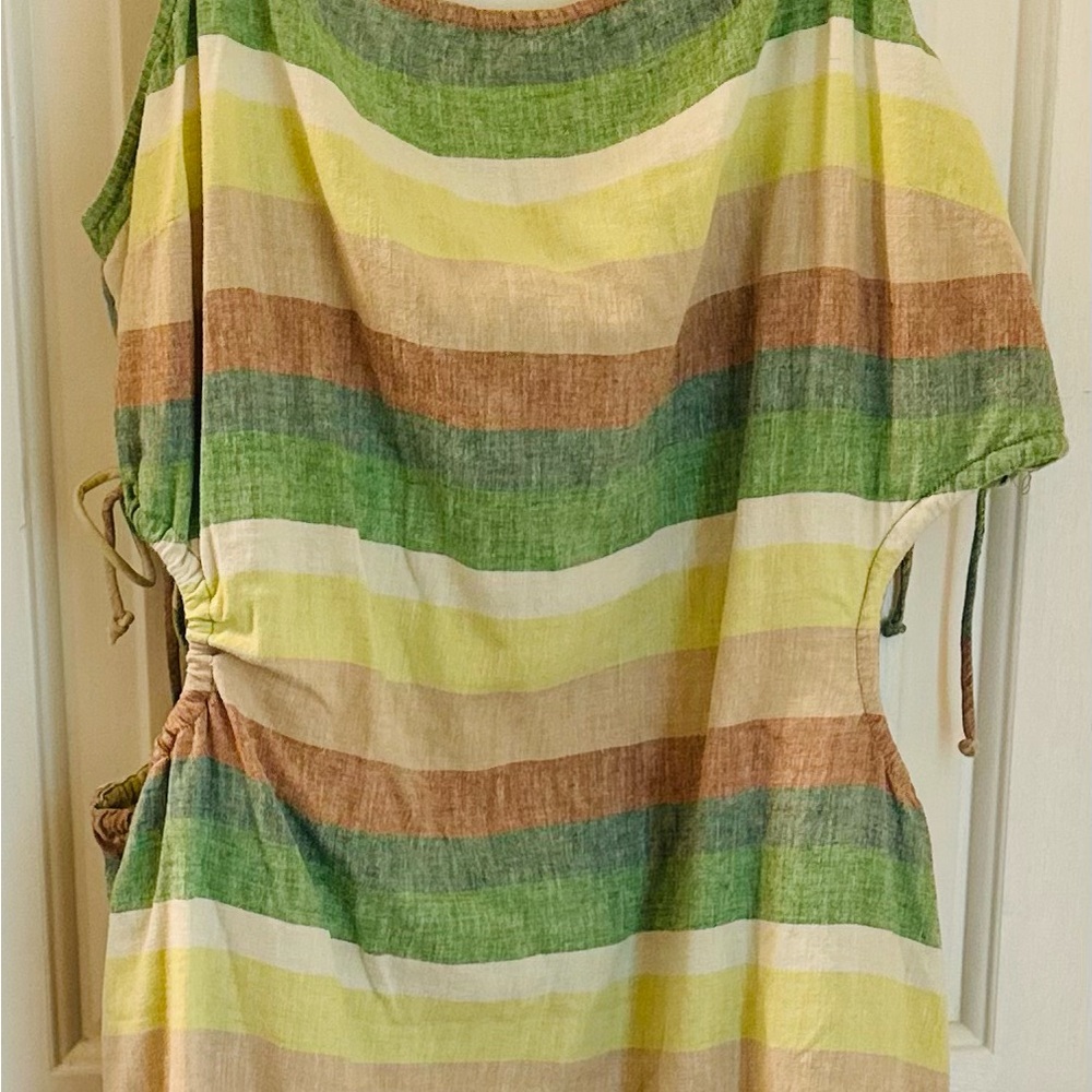 Aerie Earthy Tones Striped Top